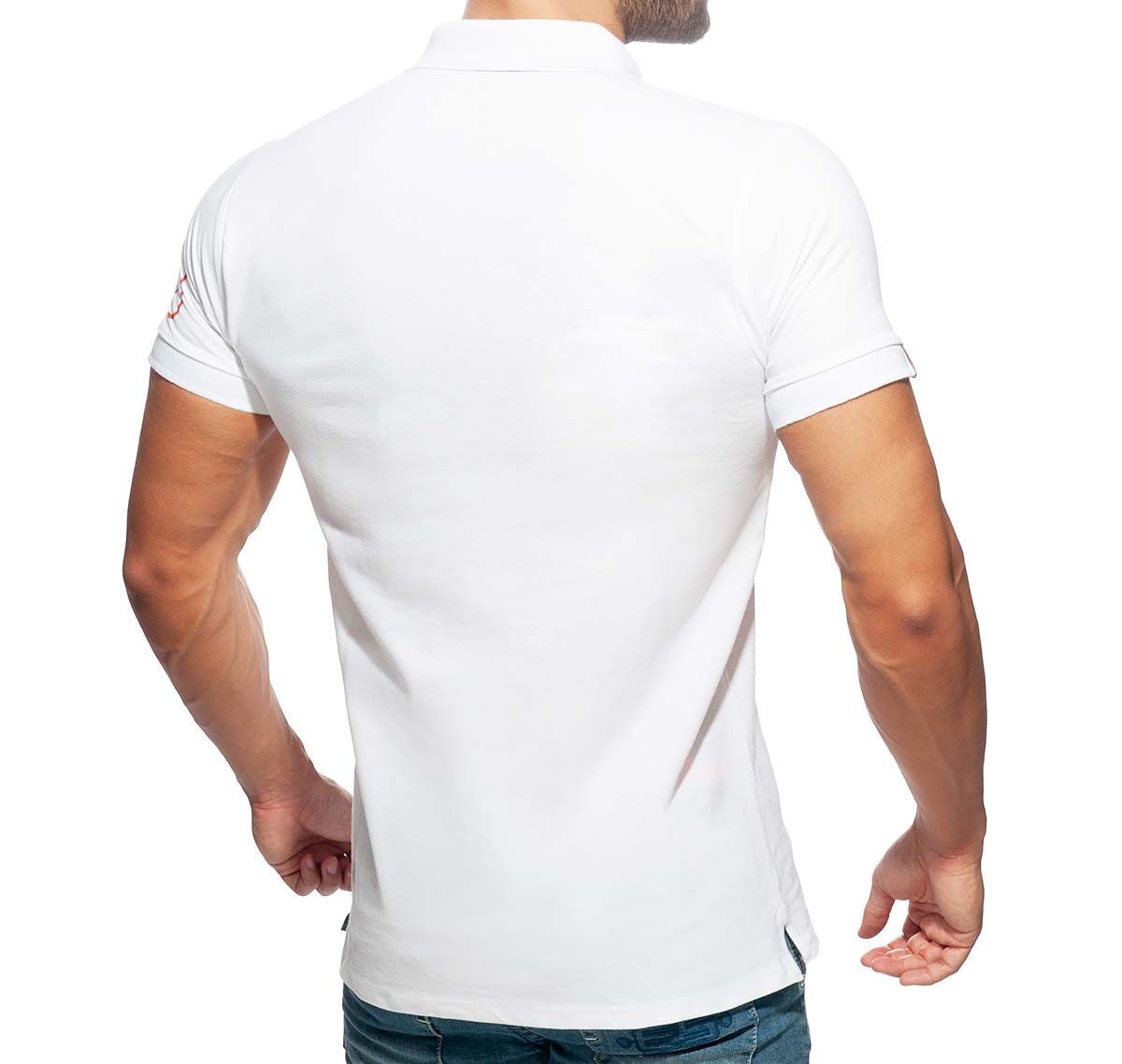Addicted Camisa polo AD POLO SHIRT AD961, blanco