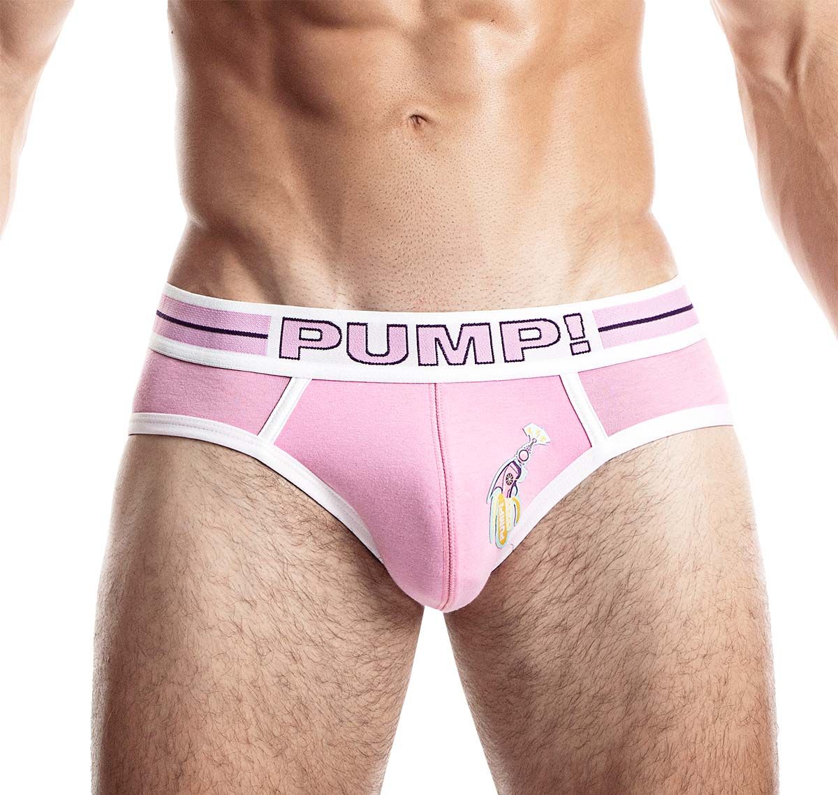 PUMP! ondergoed Slip PINK SPACE CANDY BRIEF 12048, roze