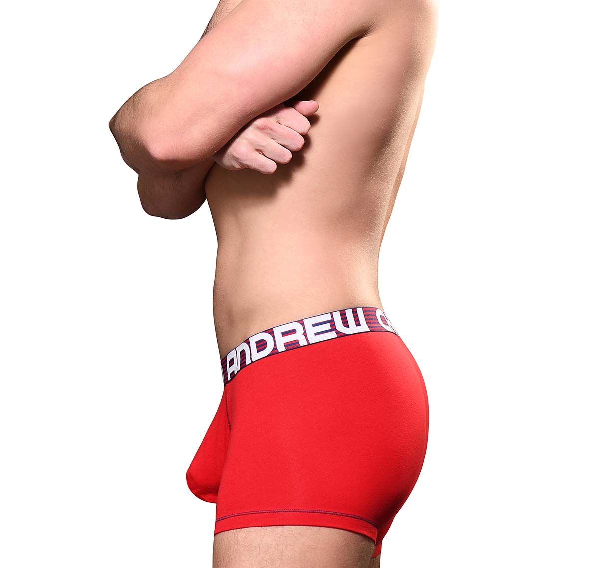 Andrew Christian Boxers ALMOST NAKED COTTON BOXER 92742, rouge