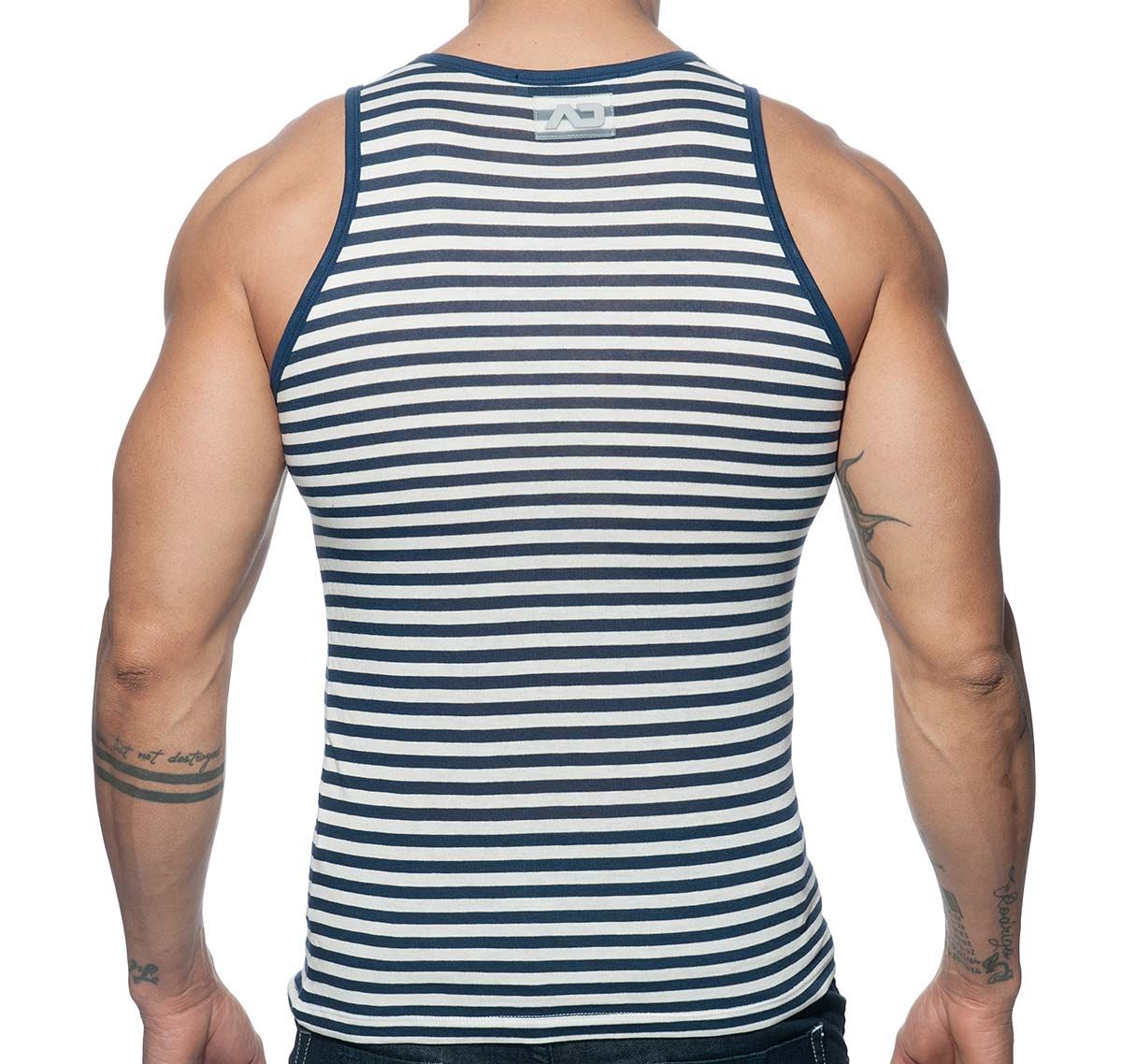 Addicted Camiseta de tirantes SAILOR TANK TOP AD588, azul marino