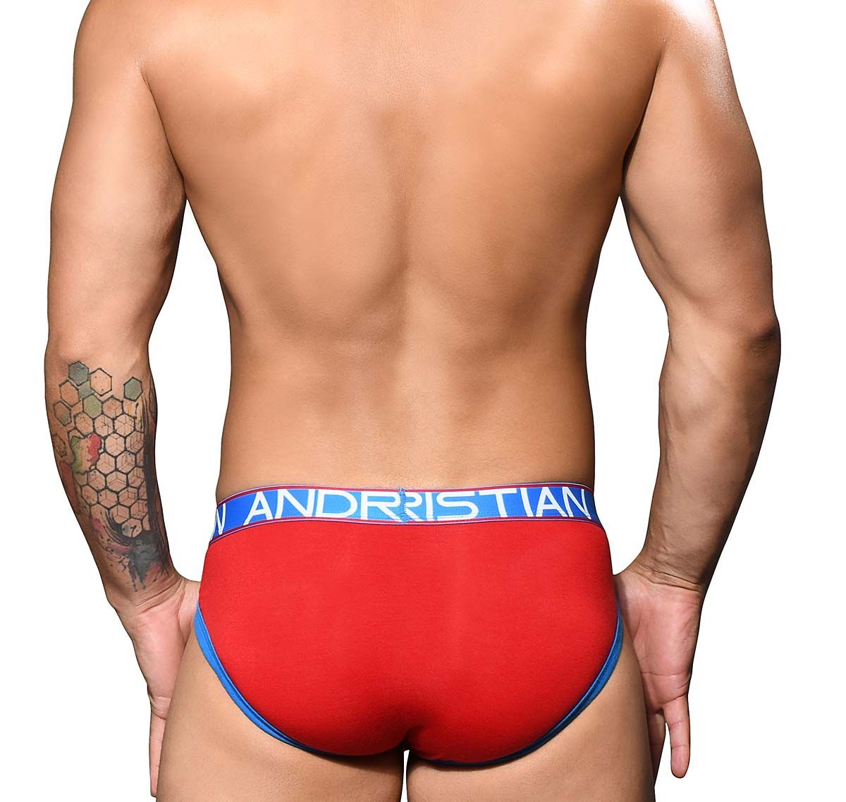 Andrew Christian Slip COOLFLEX MODAL BRIEF w/ Show-It 92337, rouge