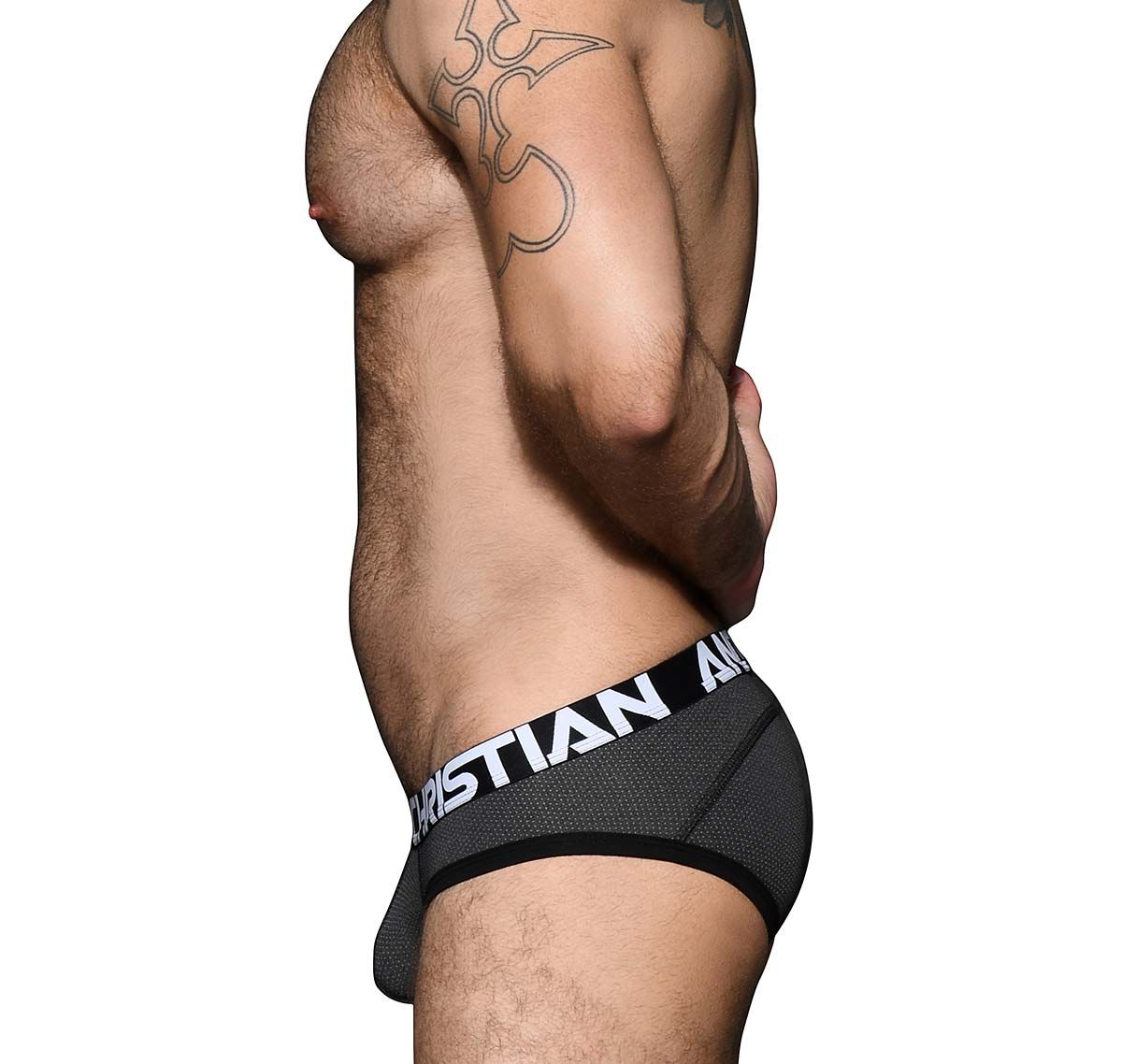 Andrew Christian Slip ACTIVE SPORTS BRIEF 92697, gris