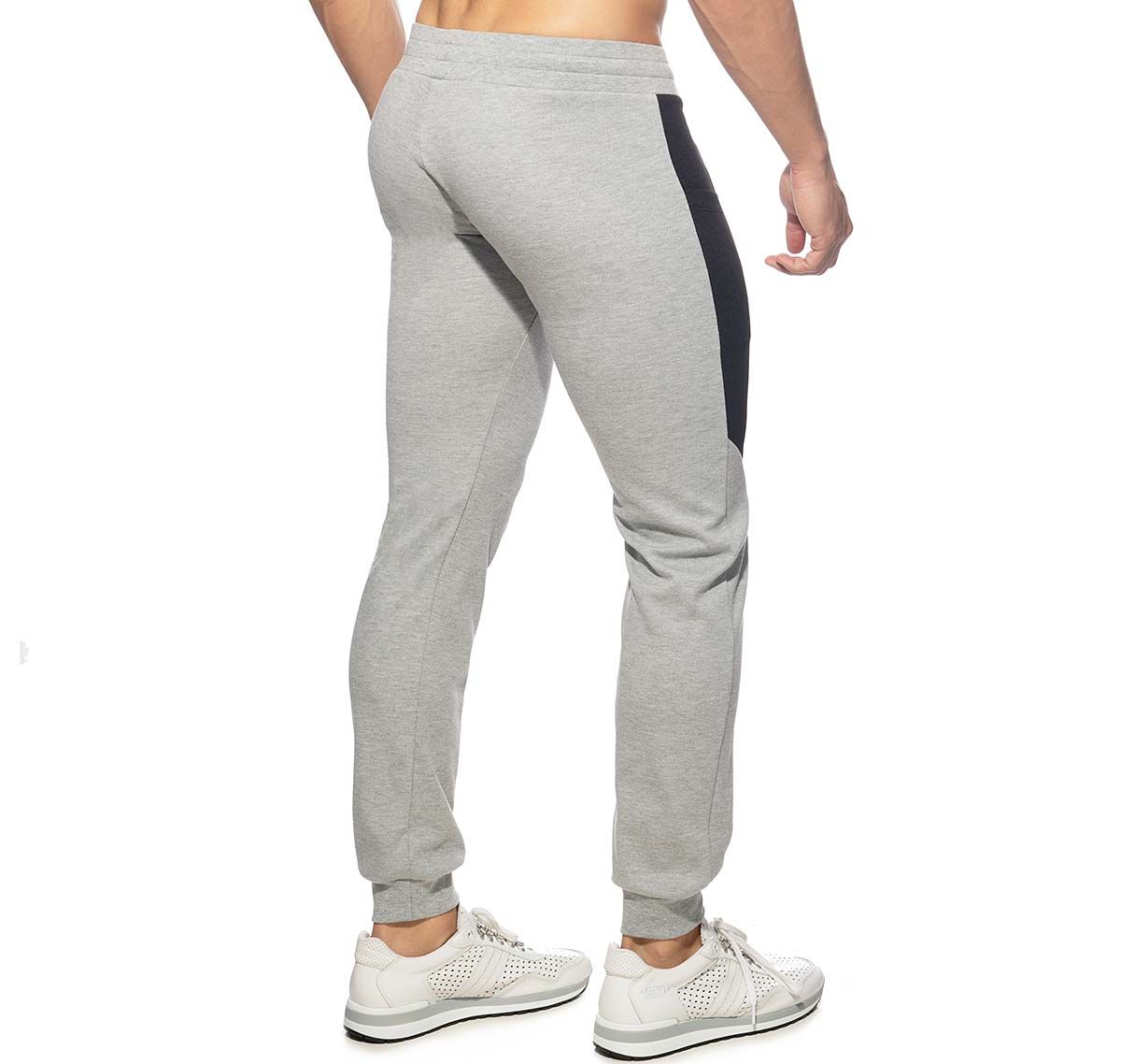 Addicted Pantaloni sportivi lunghi AD COTTON SPORTS LONG PANTS AD1066, grigio