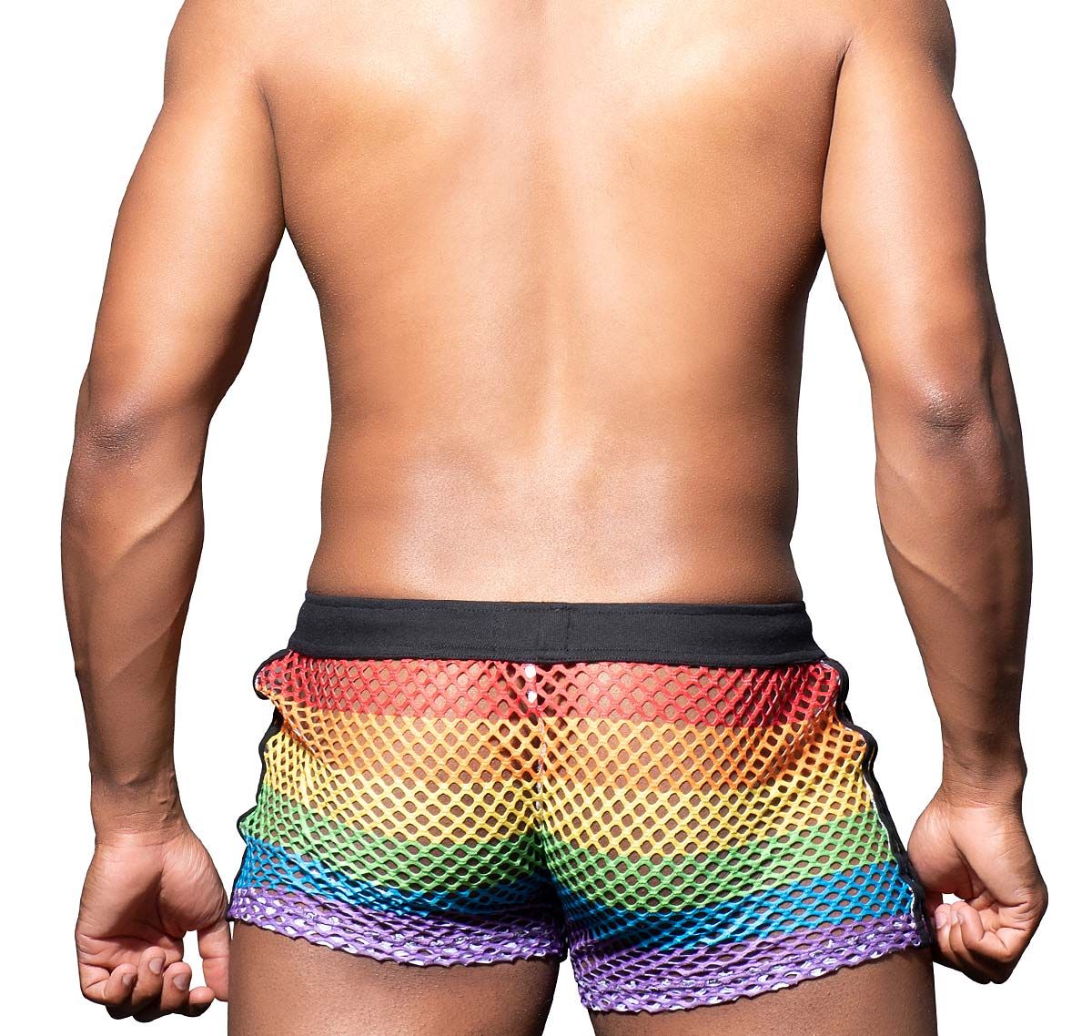 Andrew Christian Training shorts PRIDE MESH SHORTS 6789, multicolor