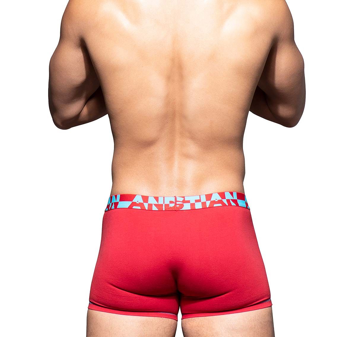 Andrew Christian Boxer ALMOST NAKED HANG-FREE BOXER 93019, rosso