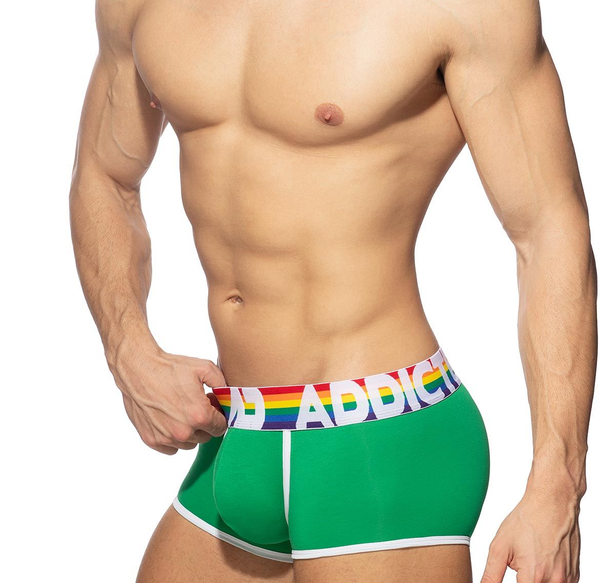 Addicted Pack of 6 Boxers RAINBOW TRUNK AD1143P, multicolor