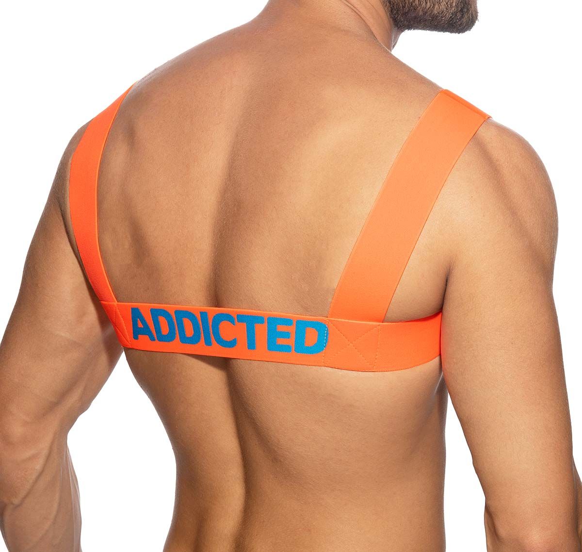 Addicted Imbracatura NEON ADDICTED HARNESS AD1127, arancio neon