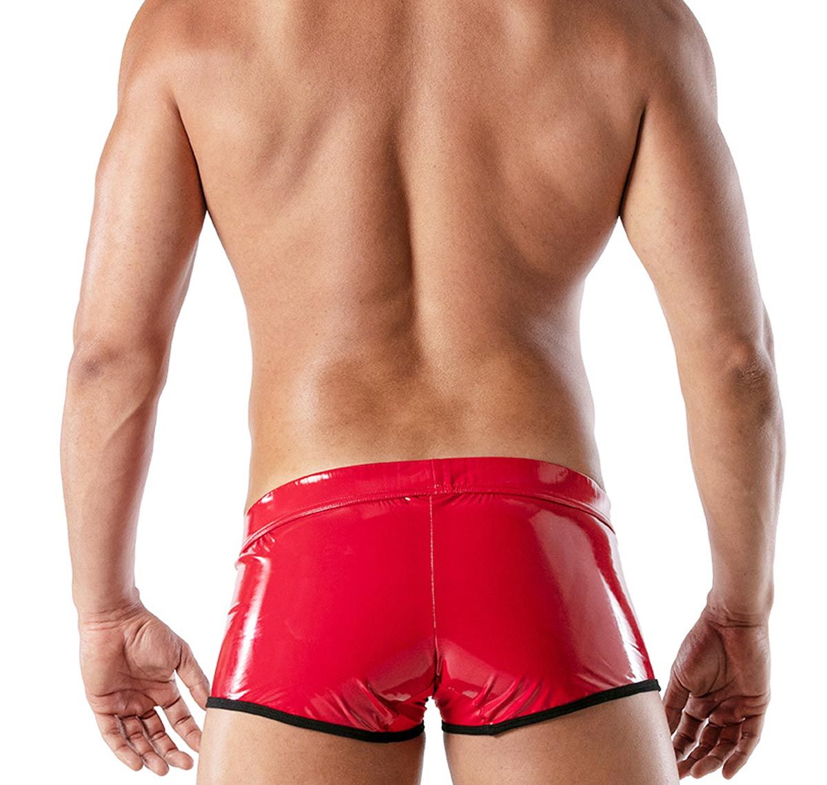 TOF Boxer VINYL TRUNKS RED TOF184, rouge