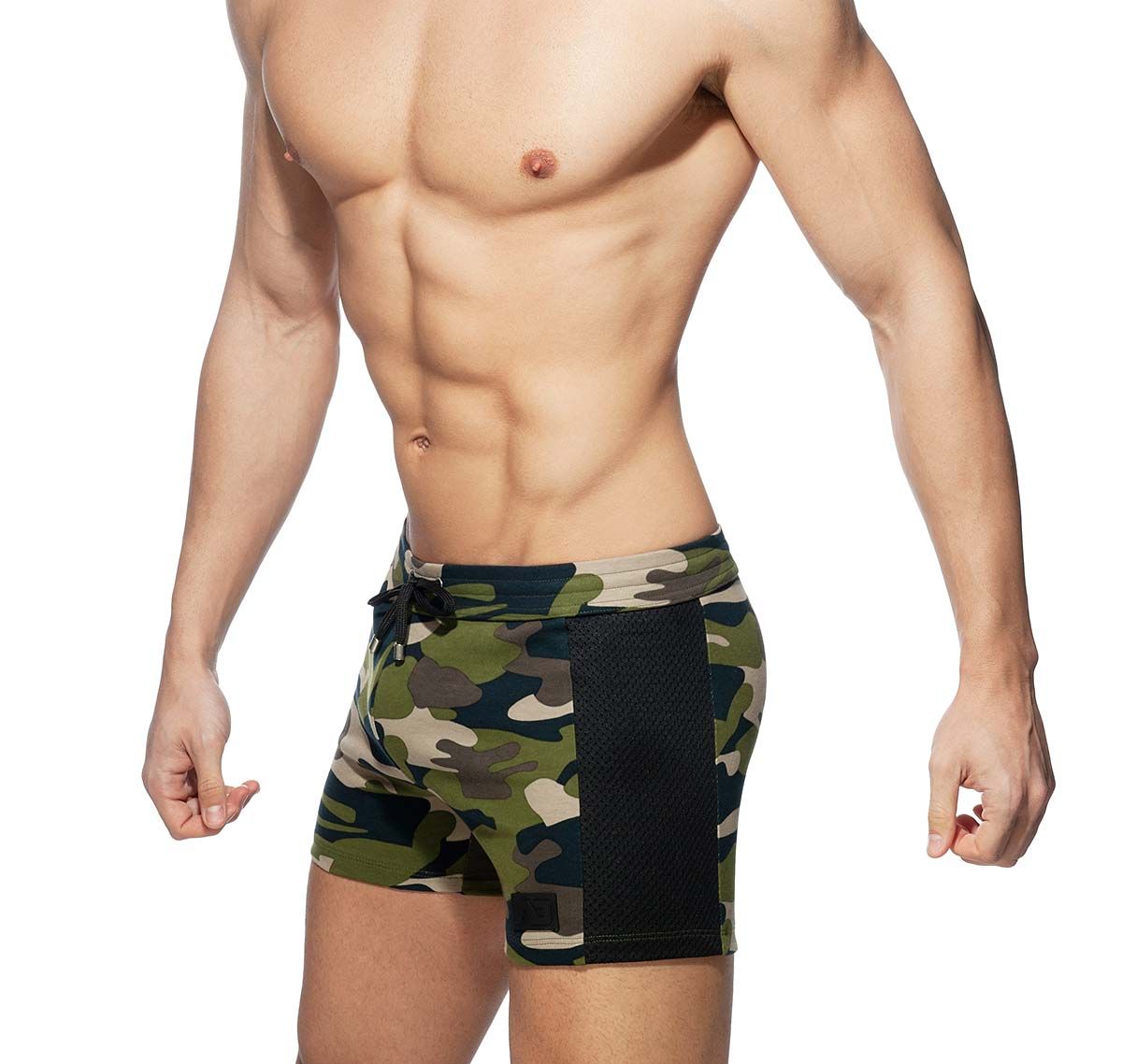 Addicted Training shorts POCKET SPORT SHORTS AD941, army