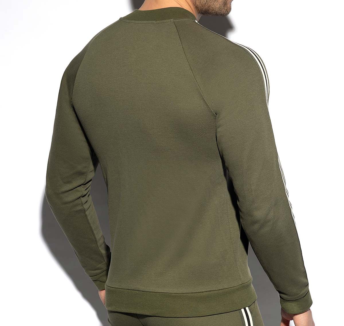 ES Collection Chaqueta deportiva FIT TAPE JACKET SP208, verde