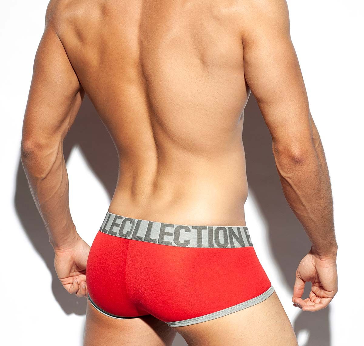 ES Collection Boxers SECOND SKIN TRUNK UN423, red
