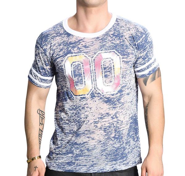 Andrew Christian Camiseta SUMMER TEE 10269, azul marino 