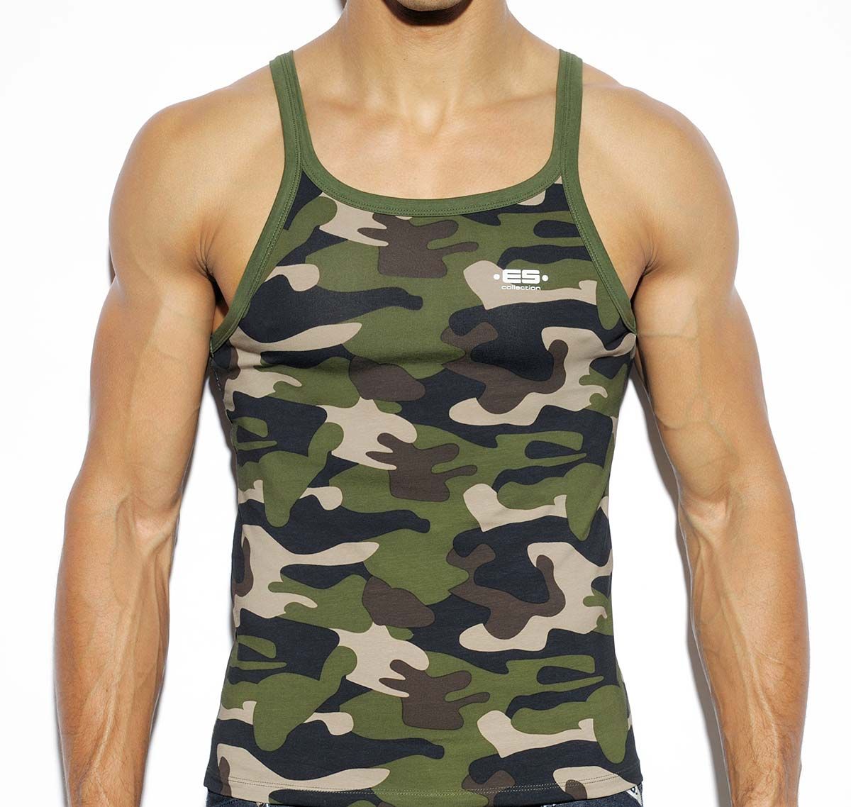 ES Collection SUMMER TANK TOP TS187, camouflage