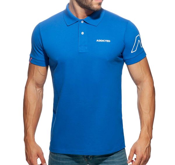 Addicted Polo Shirt AD POLO SHIRT AD961, royal blue