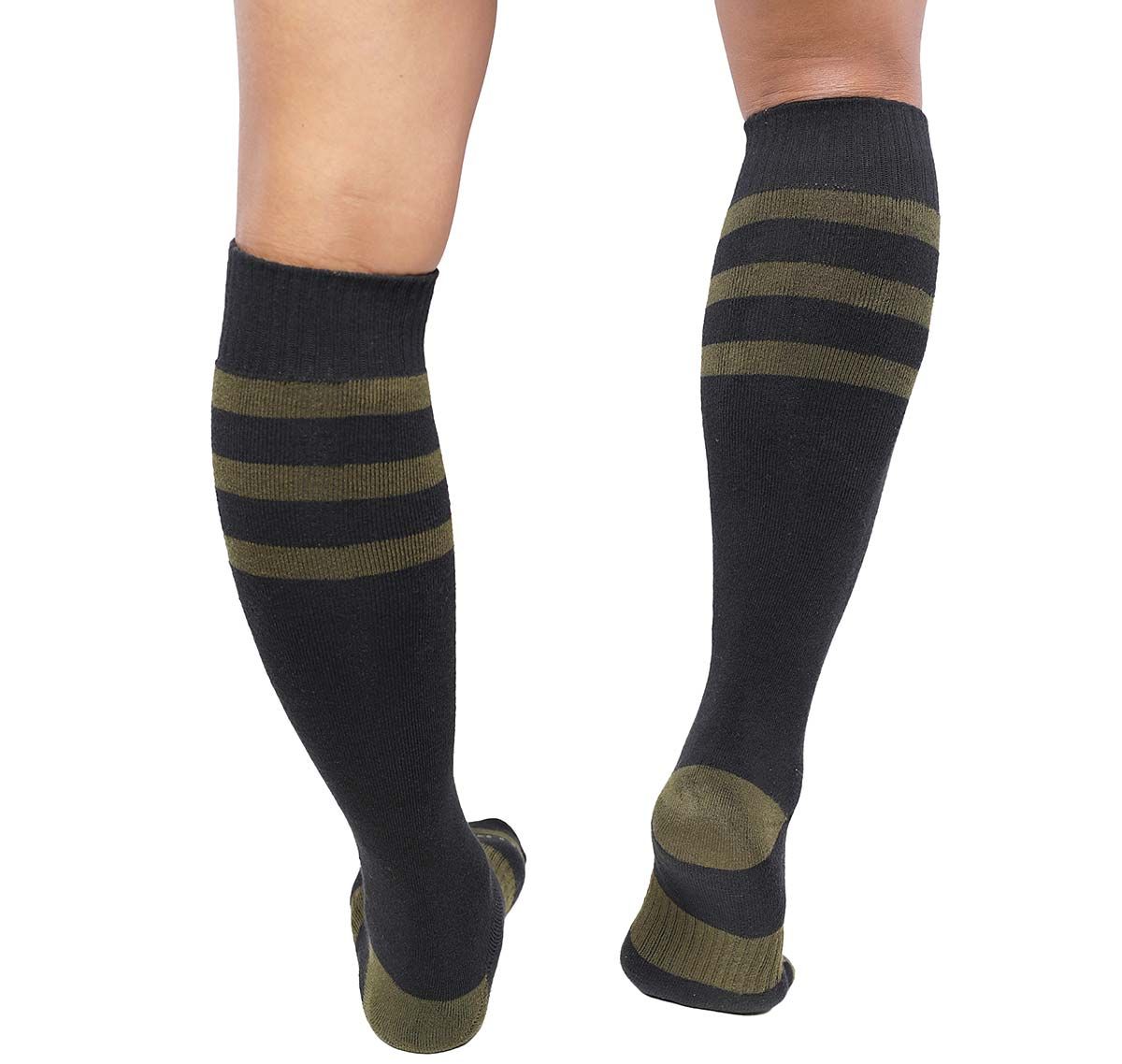 Cellblock 13 sport socks LINEBACKER KNEE HIGH SOCK, armygreen