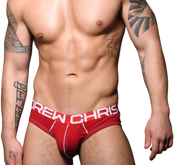 Andrew Christian Slip SHOW-IT BRIEF 92632, rosso