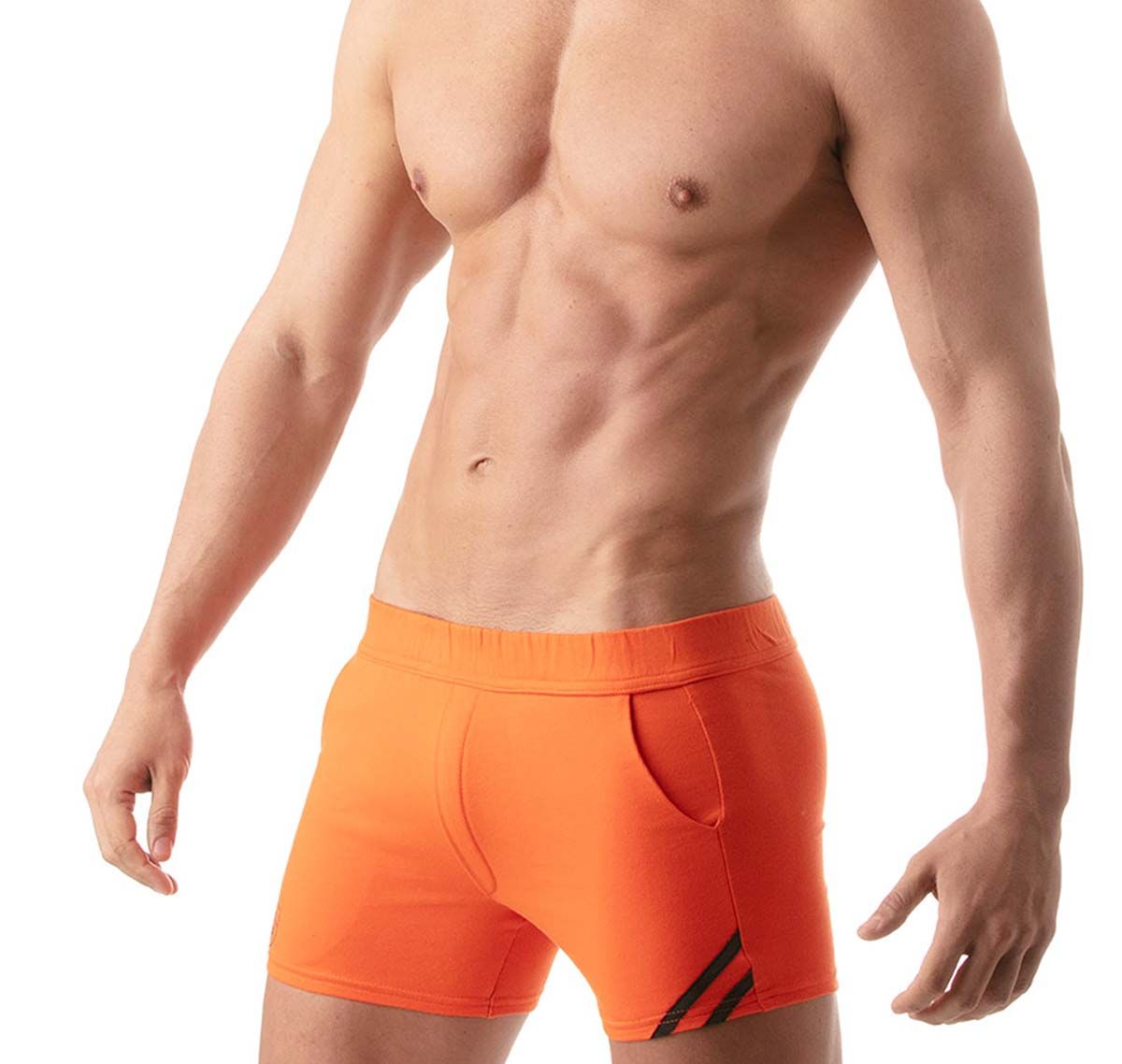 TOF Pantaloni sportivi PARIS SHORTS ORANGE SH0009O, arancione