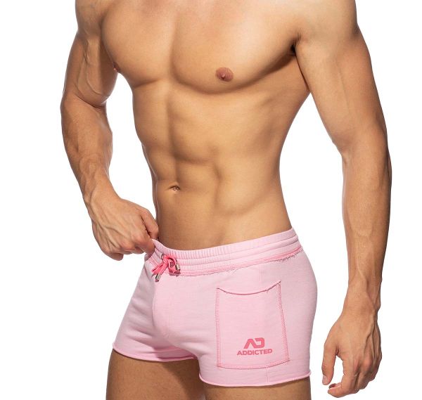Addicted kurze Sporthose TRENDY SHORT AD1003, pink