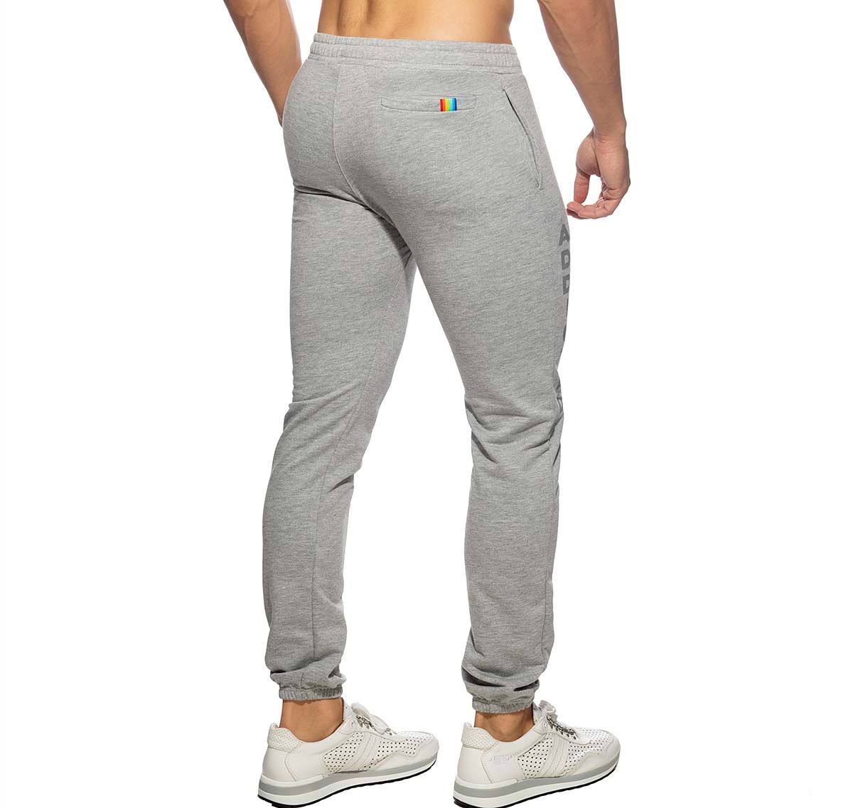 Addicted Pantalón deportivo LONG JOGGING PANTS AD999, gris