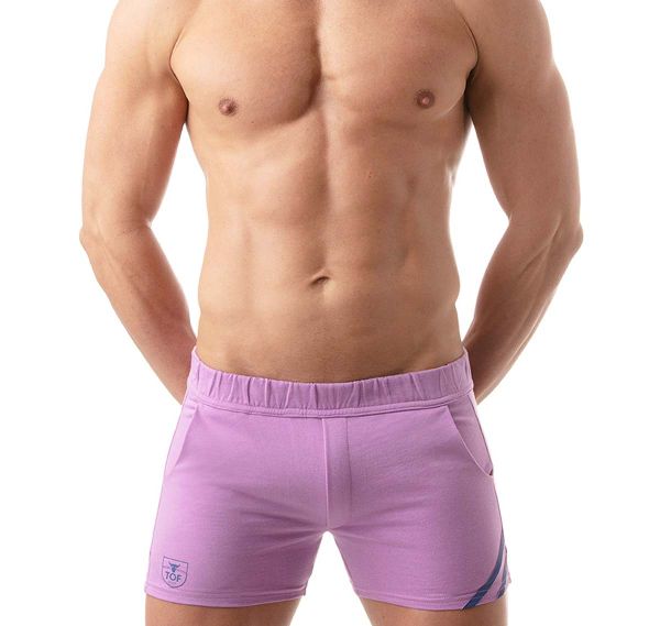 TOF Training shorts PARIS SHORTS PURPLE SH0009O, purple