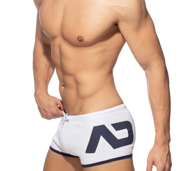 Addicted Training shorts AD SUPER SHORT AD993, white 