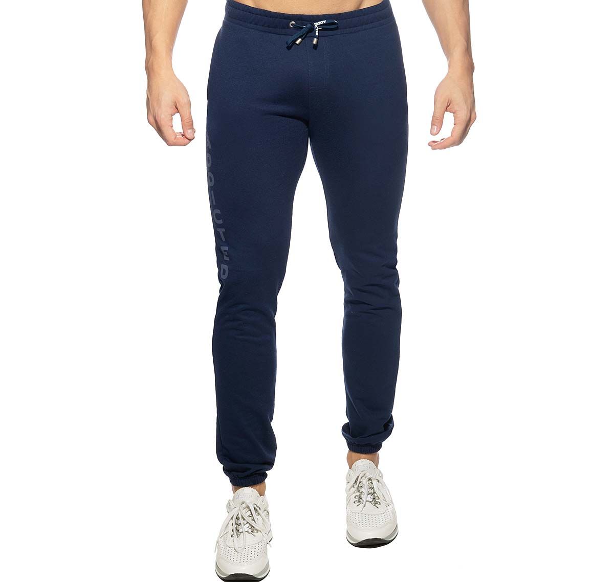 Addicted Pantalon de sport LONG JOGGING PANTS AD999, bleu marine