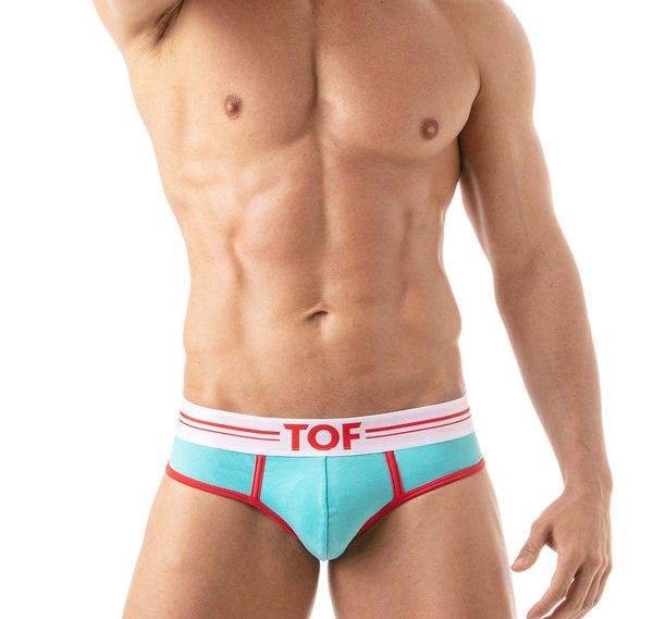 TOF Slip FRENCH BRIEFS TURQUOISE TOF162T, turquesa