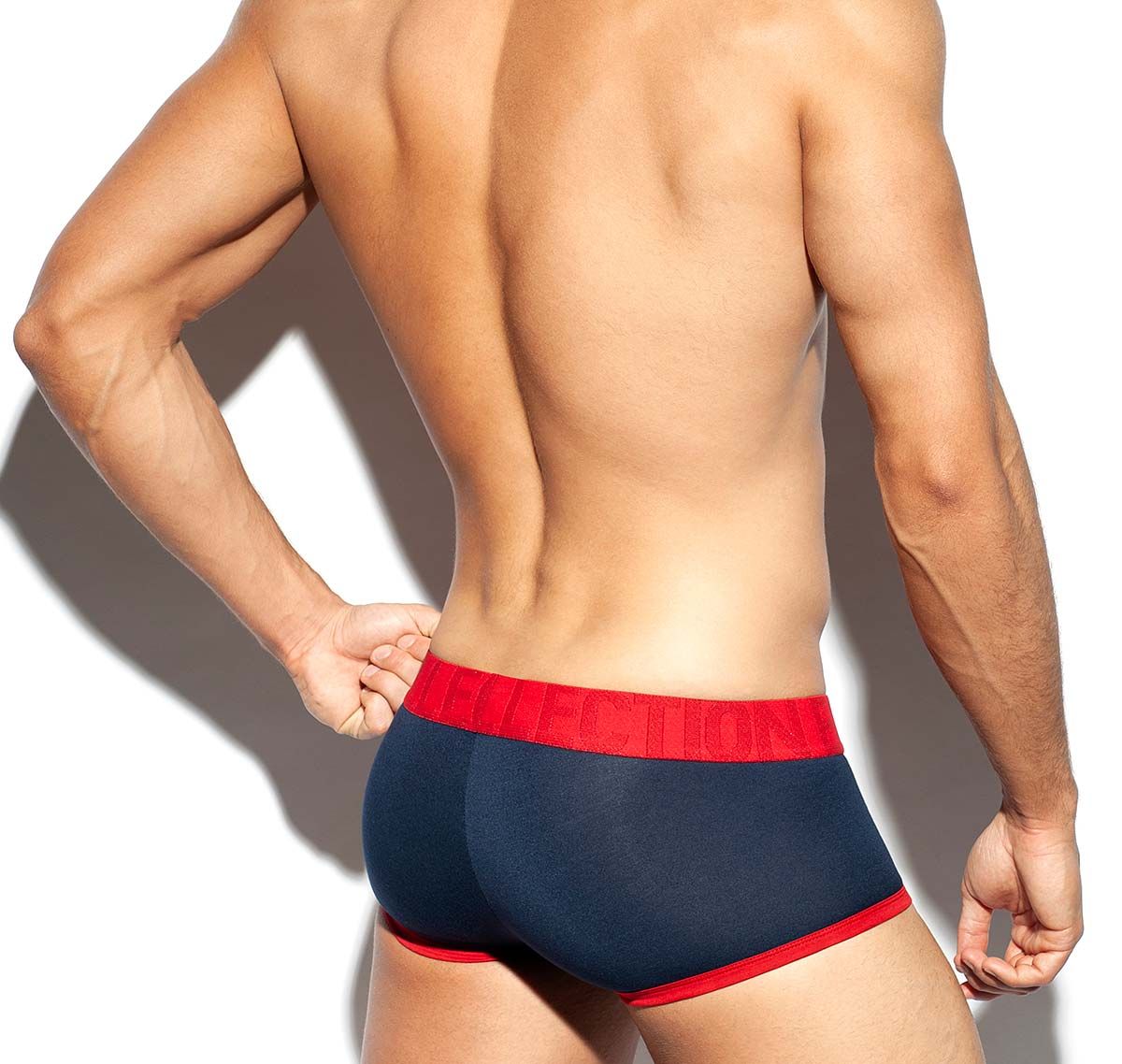 ES Collection Boxers SECOND SKIN TRUNK UN423, navy