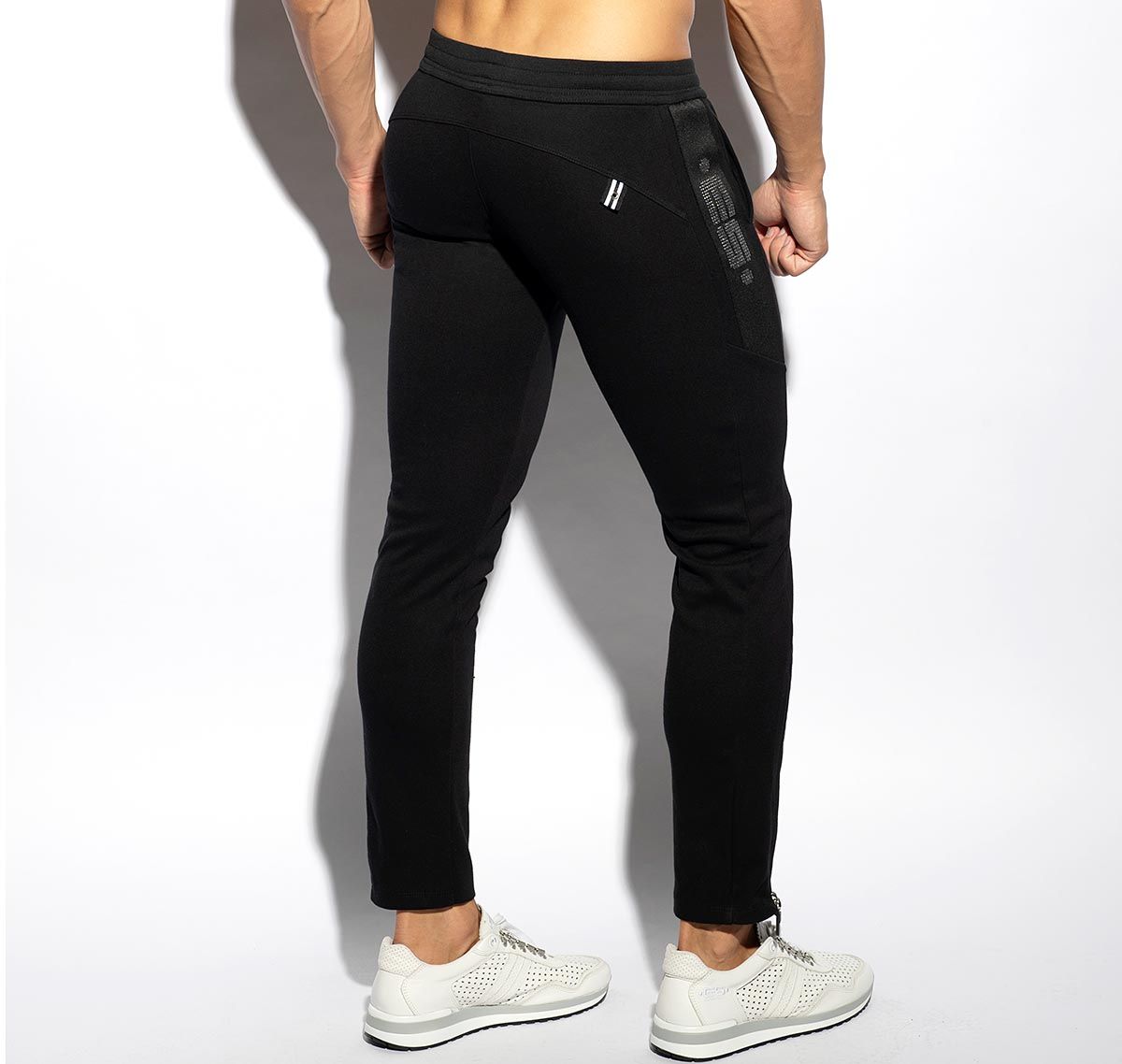 ES Collection Pantaloni sportivi lunghi FIRST CLASS ATHLETIC PANTS SP294, nero