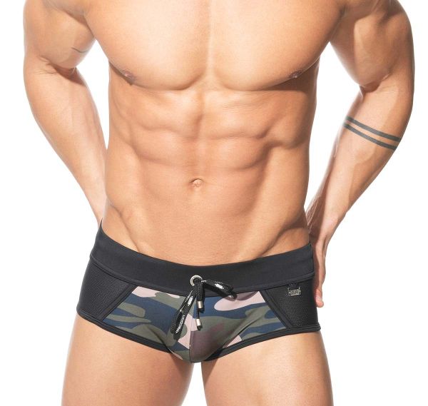 ES Collection Push Up Badehose SKAGEN, camouflage