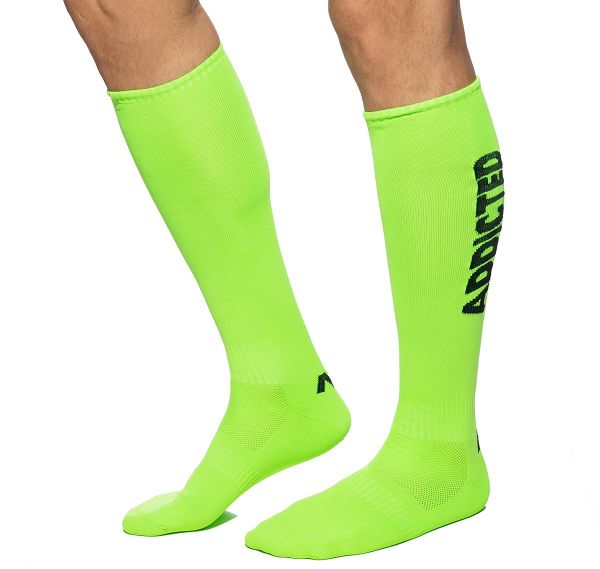 Addicted Sport socks ADDICTED NEON SOCKS AD1155, neongreen