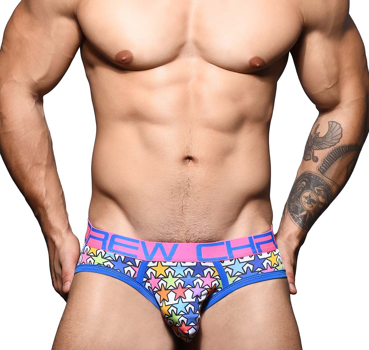 Andrew Christian Slip SUPERSTAR BRIEF w/ ALMOST NAKED 91586, multicolore