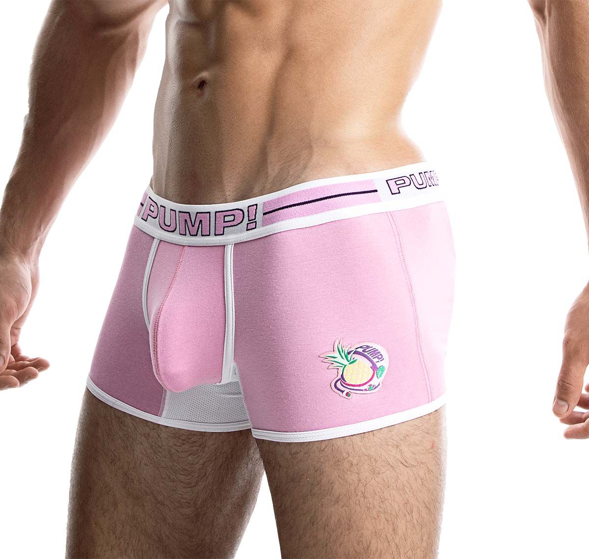 PUMP! ondergoed boxer PINK SPACE CANDY BOXER 11082, roze