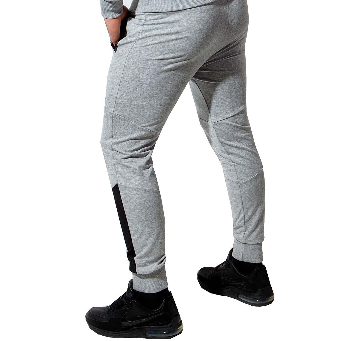 Alexander COBB Training pants PANTS GRAY BLACK, grey