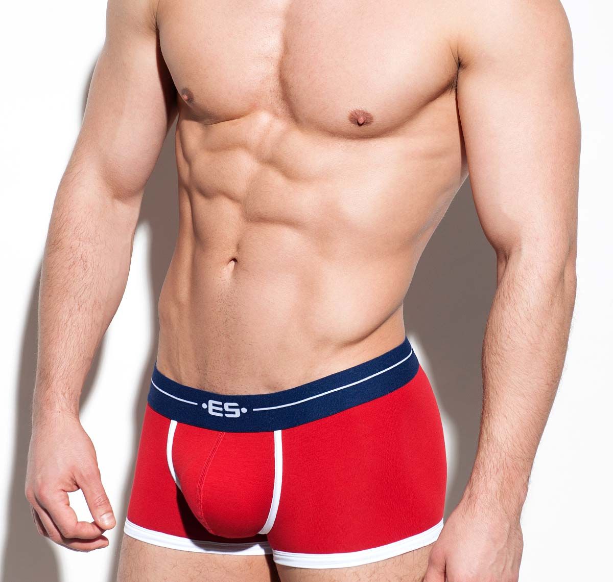 ES Collection Boxers 7 DAYS TRUNK UN262, red