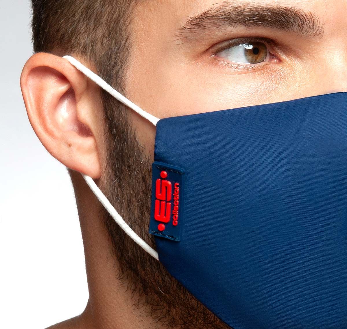 ES Collection Face mask FLAG TAPE MASK AC120, navy
