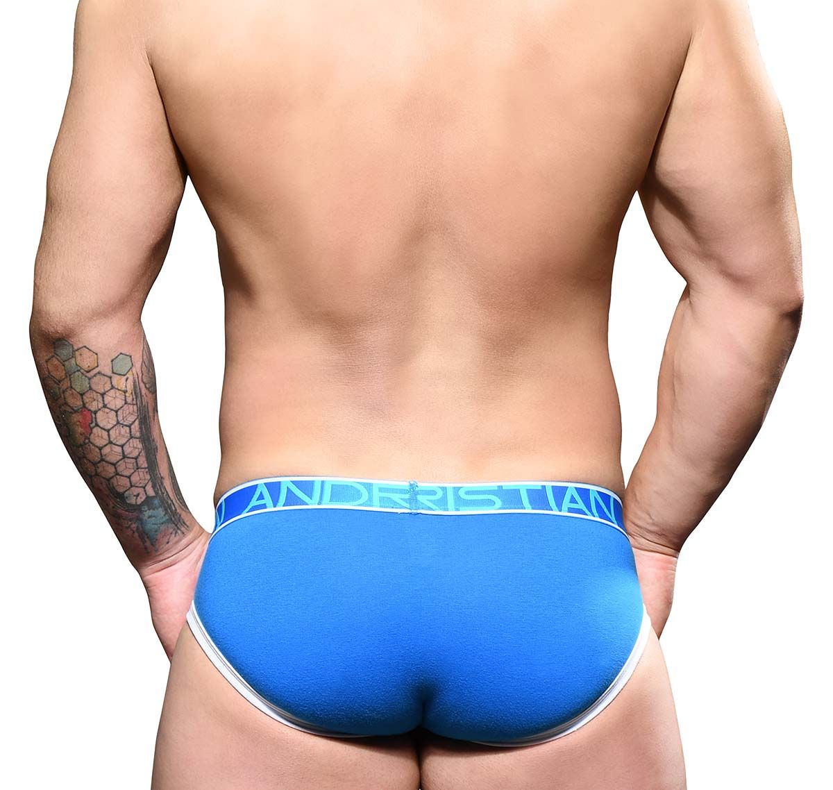 Andrew Christian Brief FLY TAGLESS BRIEF w/ ALMOST NAKED 92187, blue