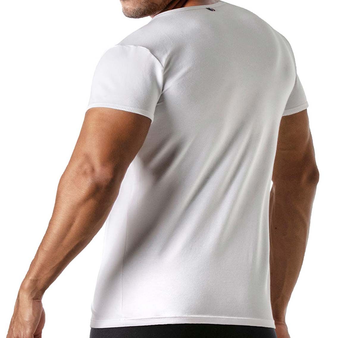 TOF T-Shirt FRENCH T-SHIRT WHITE TOF167B, white