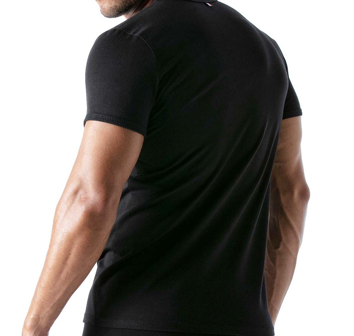 TOF T-Shirt FRENCH T-SHIRT BLACK TOF167N, noir