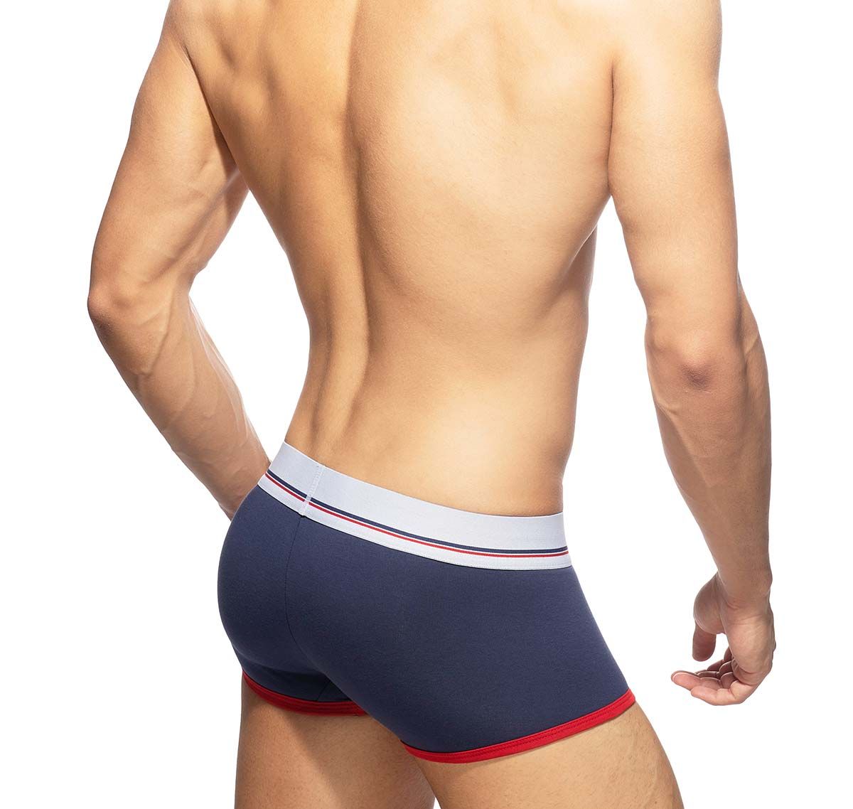 Addicted Pack of 3 Boxers TOMMY 3 PACK TRUNK AD1009P, white/red/navy blue