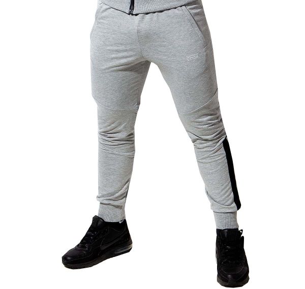 Alexander COBB Pantaloni sportivi lunghi PANTS GRAY BLACK, grigio 