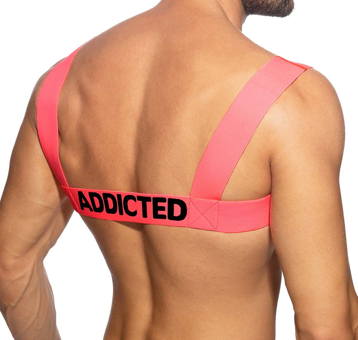 Addicted Harnais NEON ADDICTED HARNESS AD1127, rose fluo