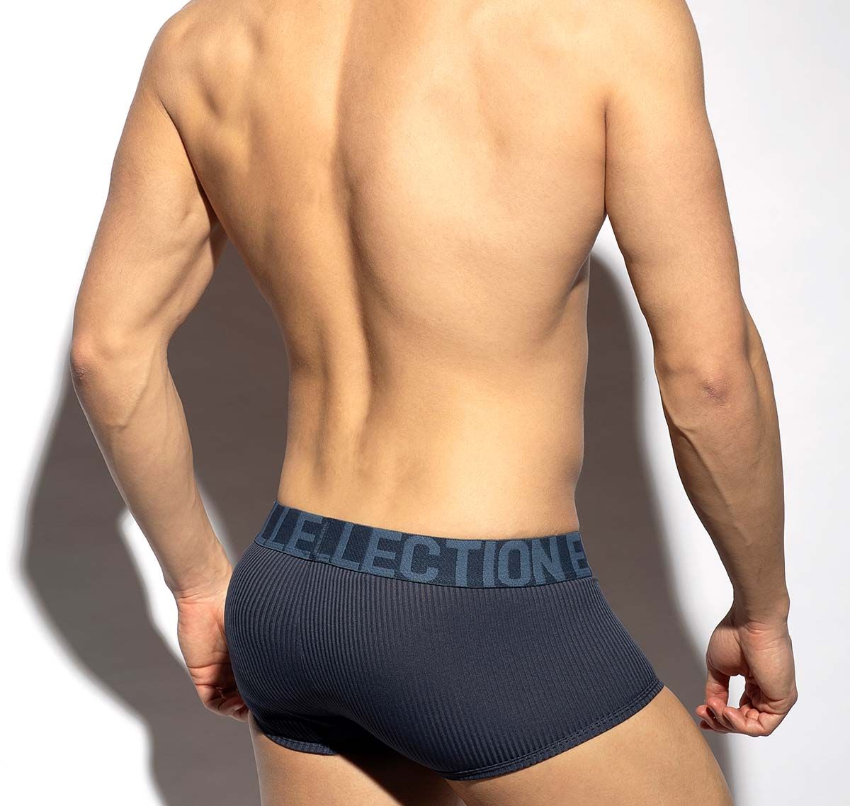 ES Collection Boxer RECYCLED RIB TRUNK UN576, blu navy