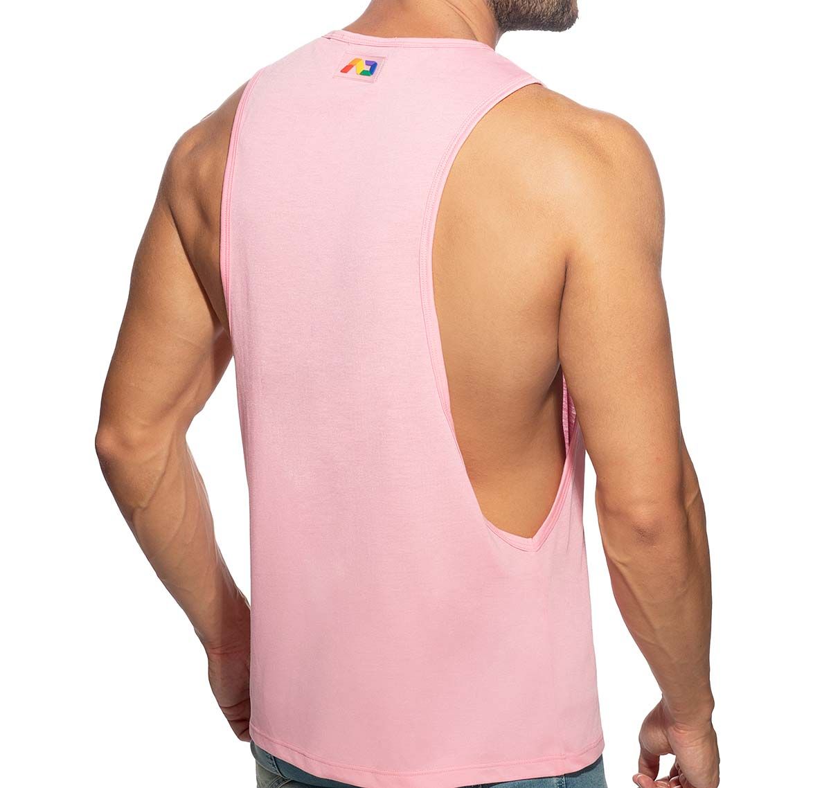 Addicted Camiseta de tirantes MAD PRIDE LOW RIDER PU454, rosa