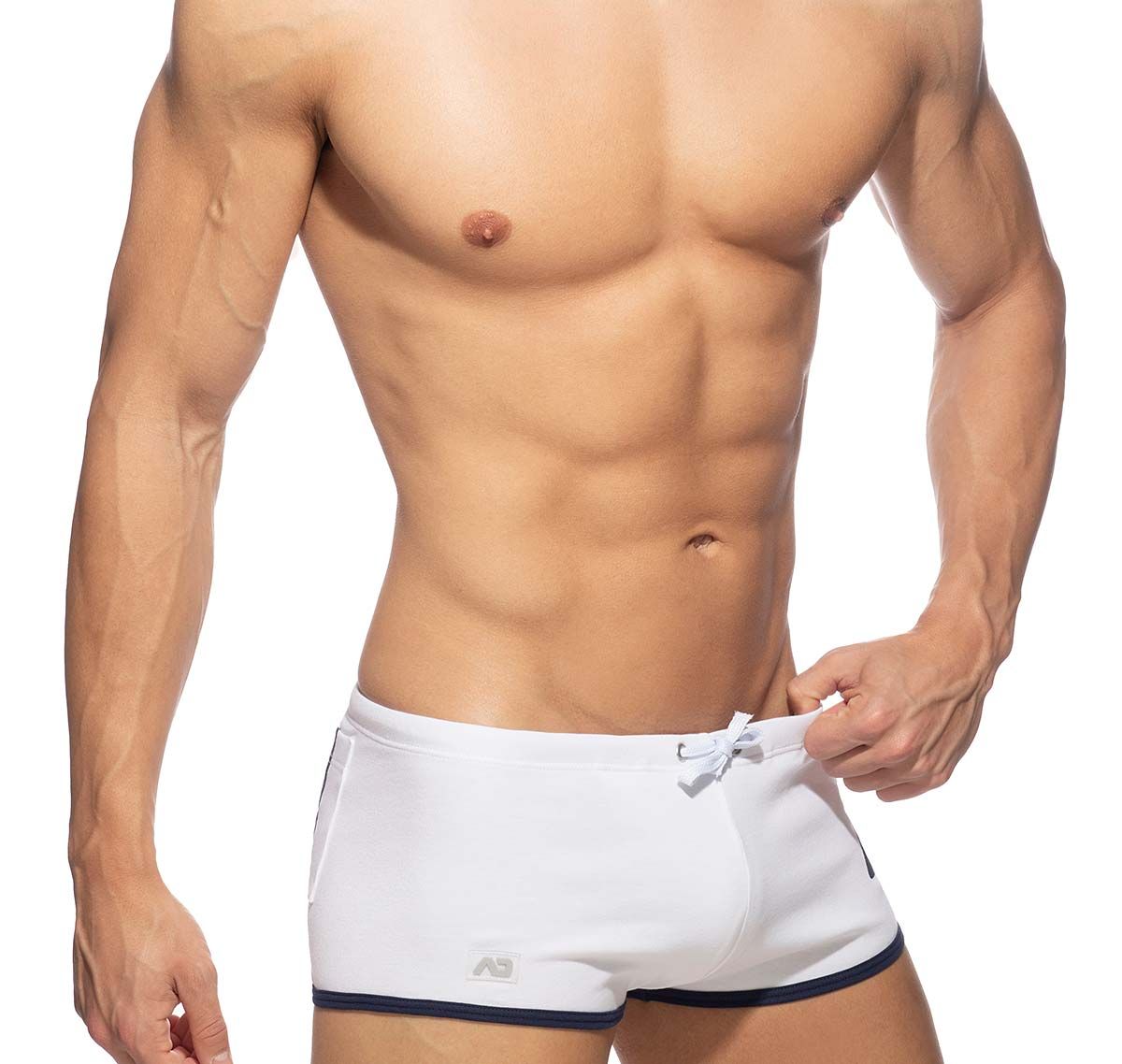 Addicted Training shorts AD SUPER SHORT AD993, white