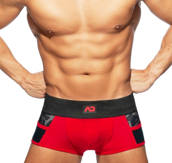 Addicted bóxer ARMY COMBI TRUNK AD784, rojo
