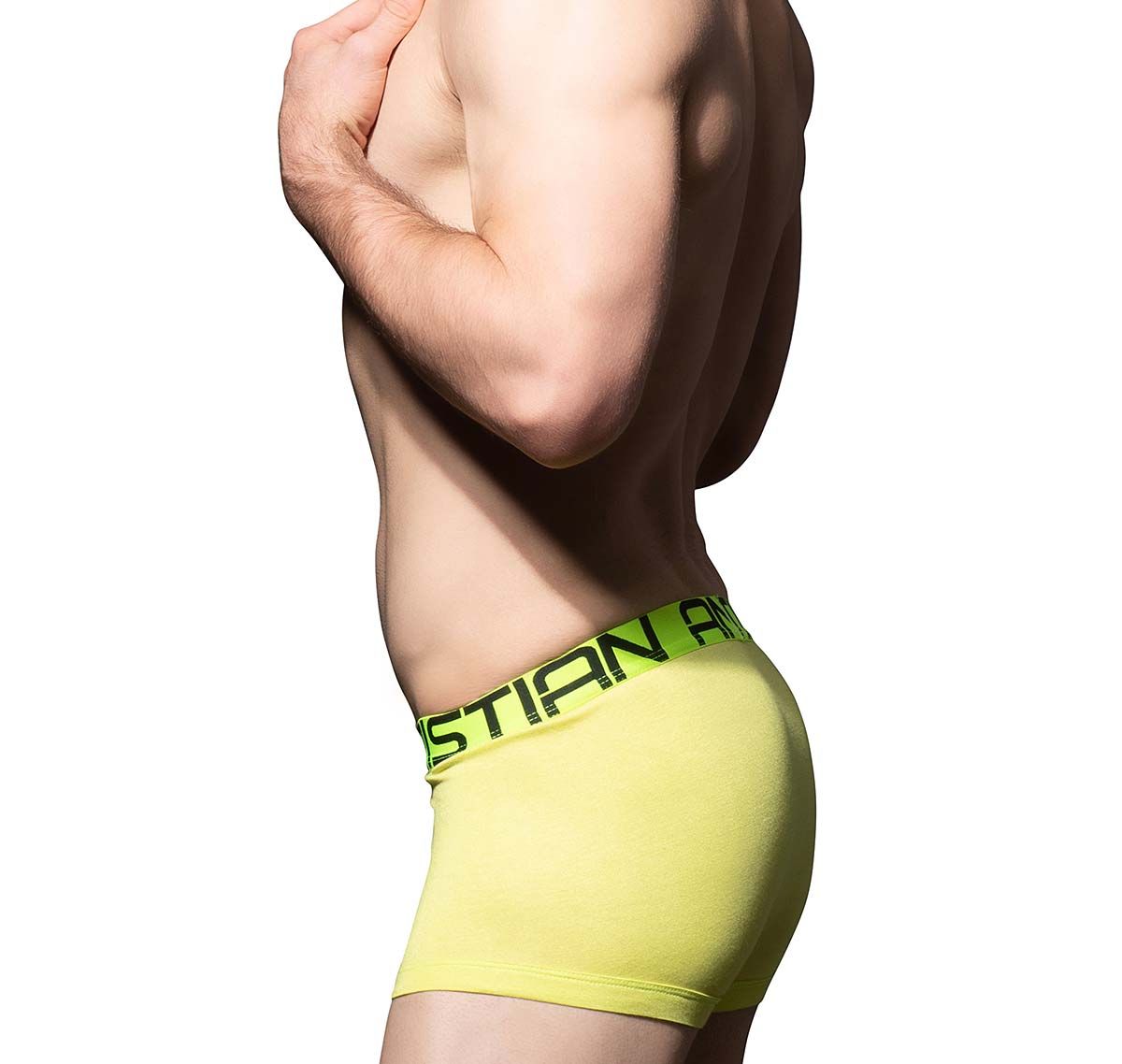 Andrew Christian Boxers TROPHY BOY BAMBOO BOXER 93140, yellow