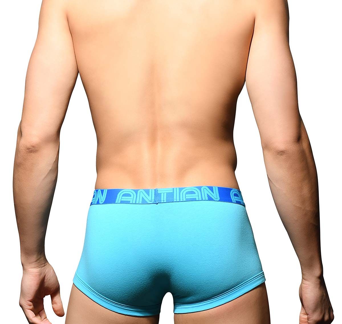 Andrew Christian Boxershorts FLY TAGLESS BOXER w/ ALMOST NAKED 92588, blau