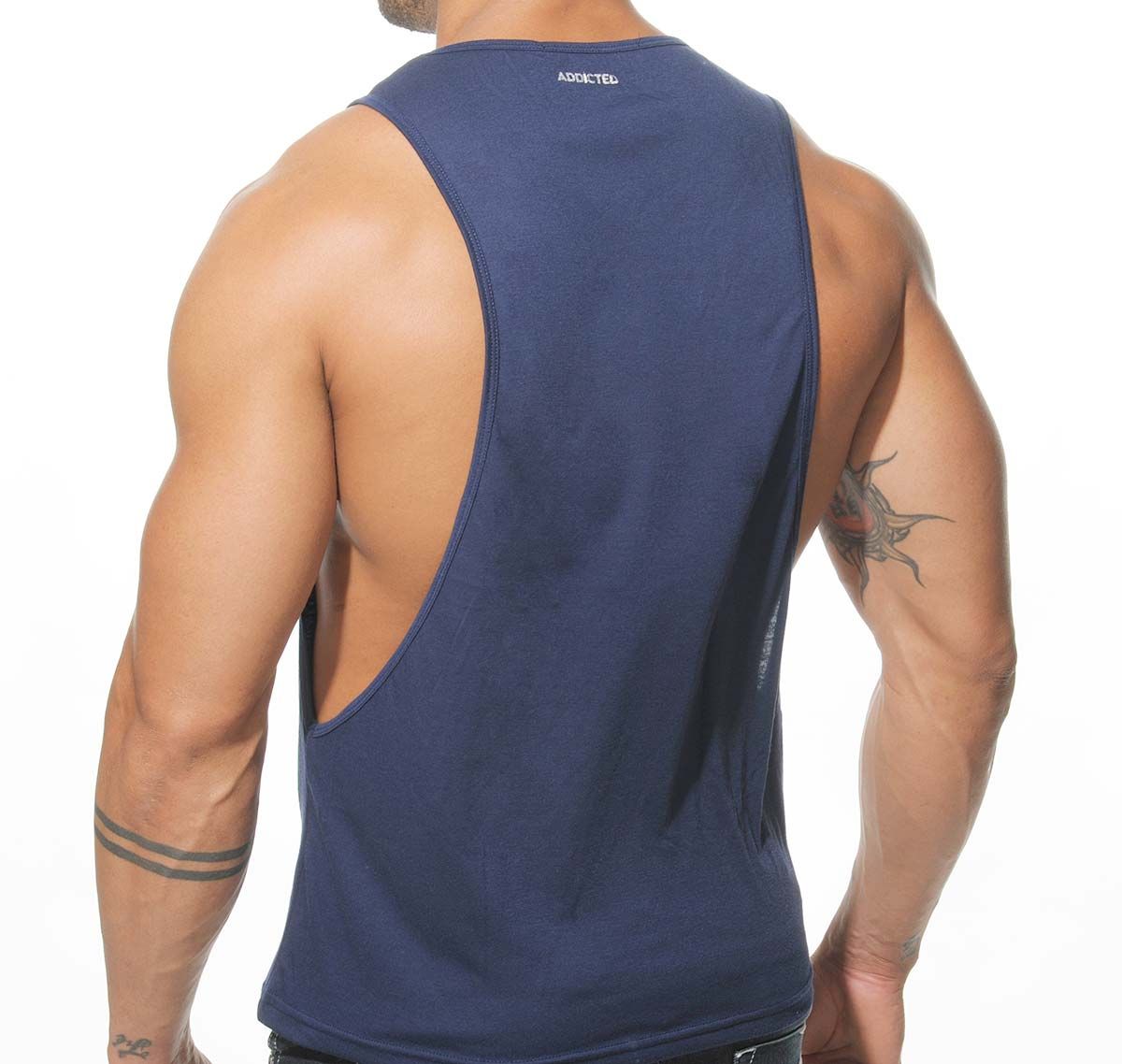 Addicted Tank Top AD LOW RIDER AD043, navy