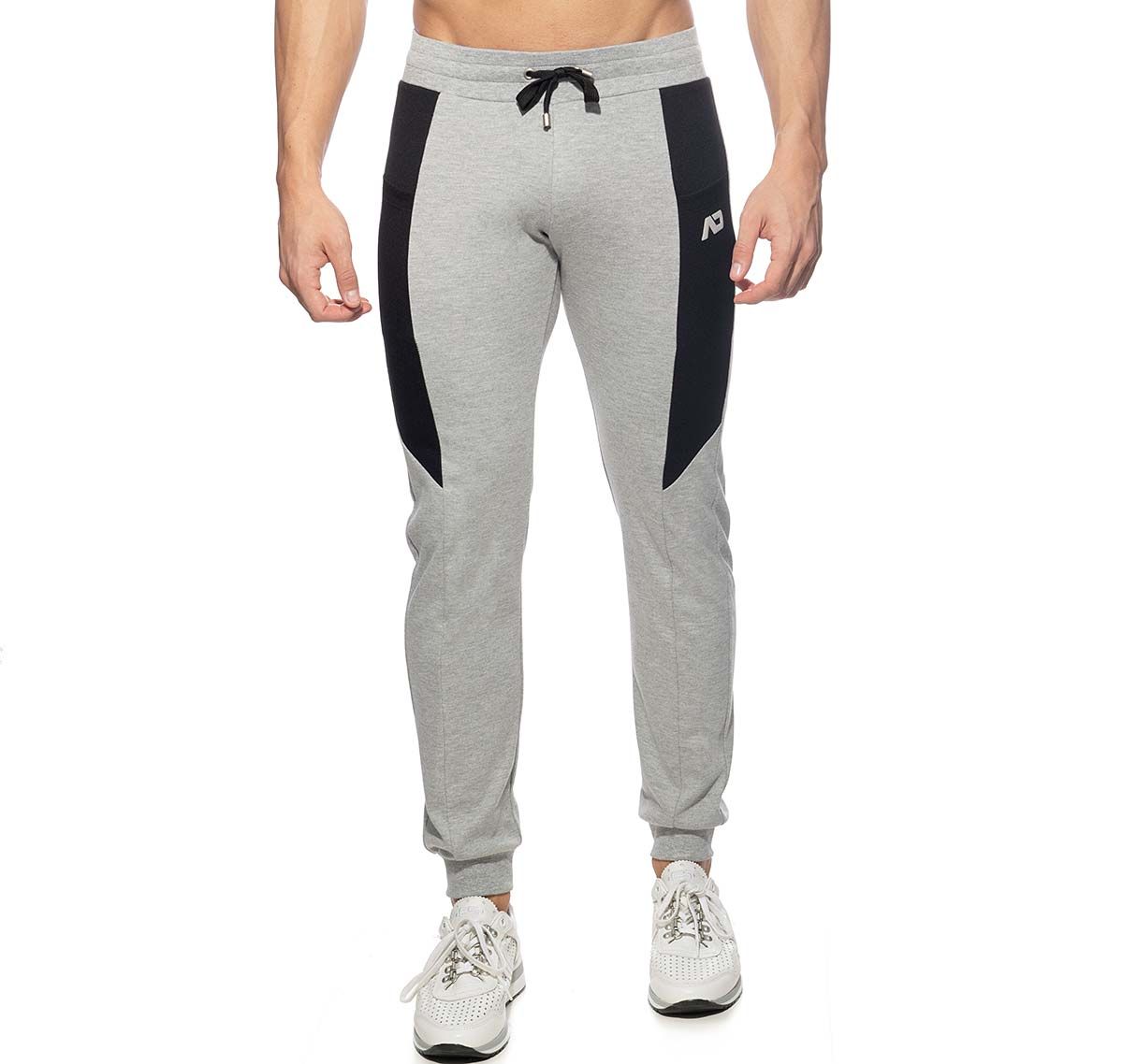 Addicted Pantalón deportivo AD COTTON SPORTS LONG PANTS AD1066, gris